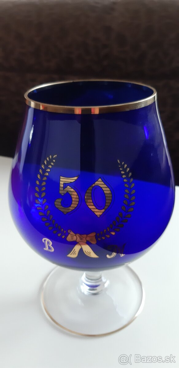 Predám 3 kusy výročné poháre 50+70+80 rokov - 6