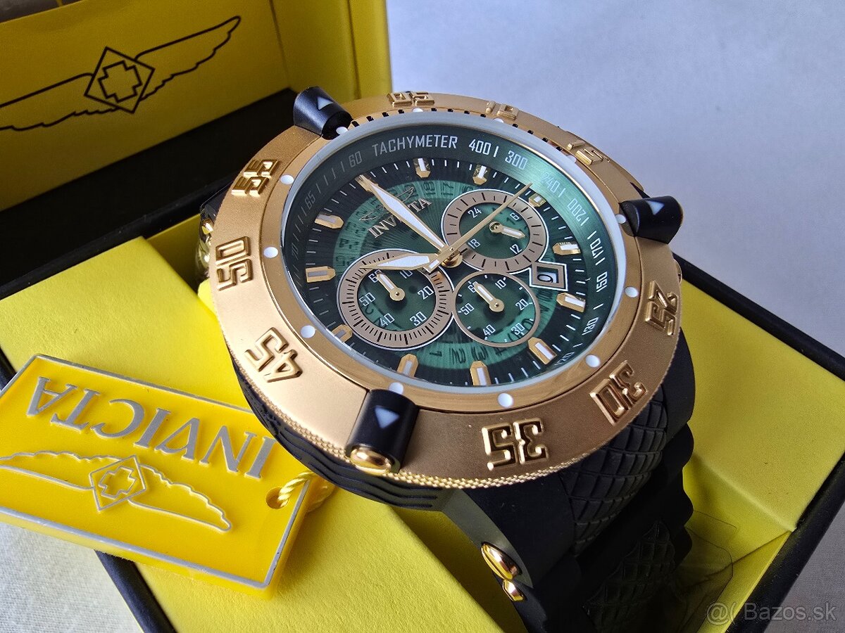 Invicta Subaqua black gold 200m - 6