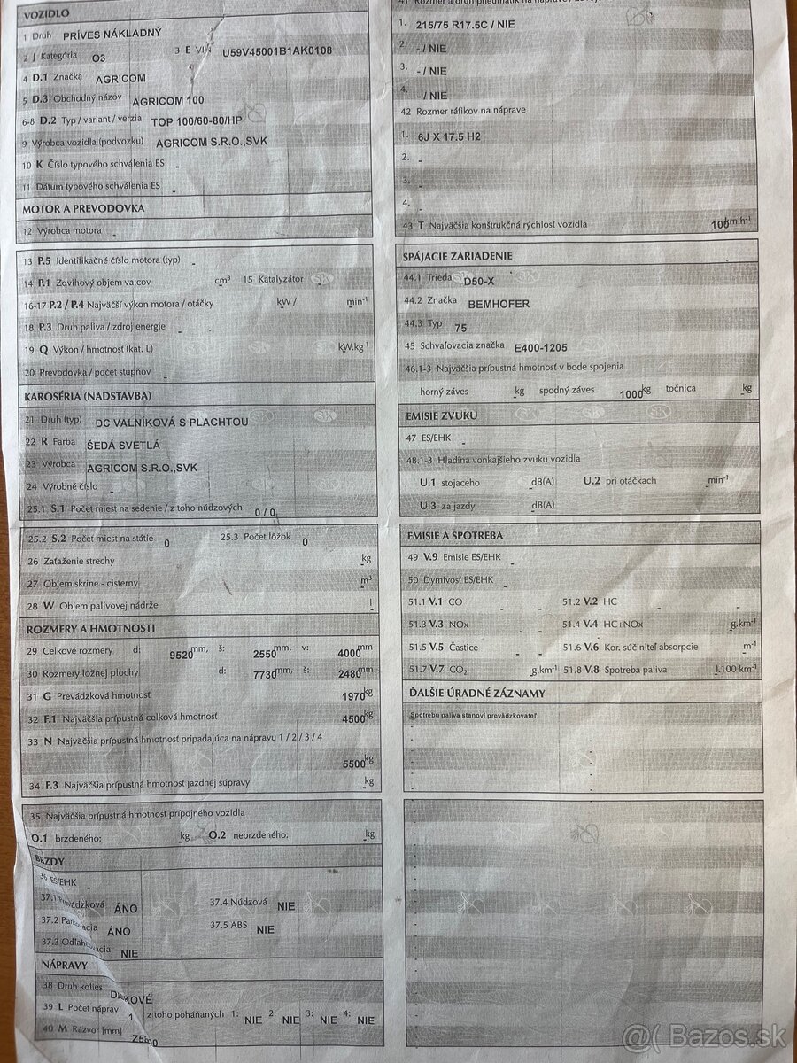 príves Agricom TOP 60 - 6