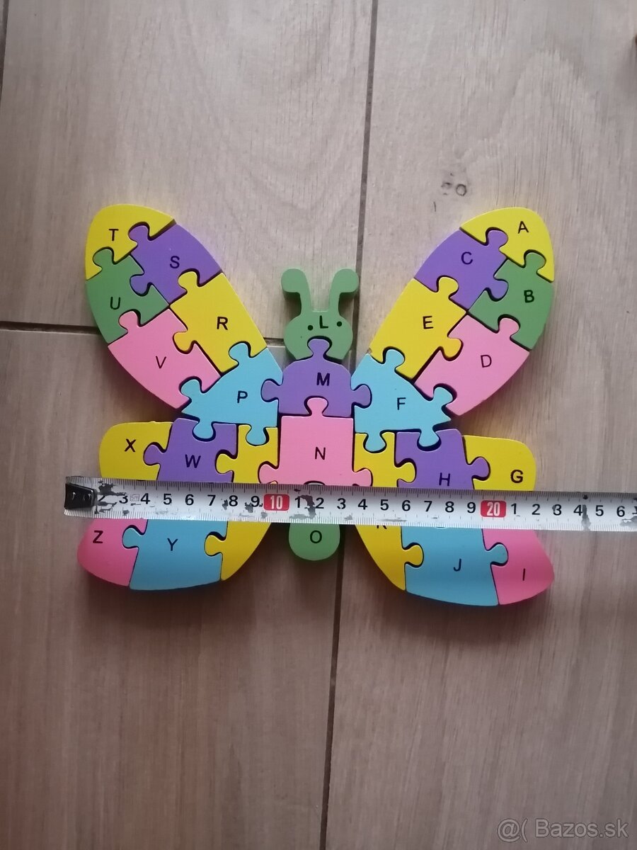 Drevené obojstranné puzzle - 6