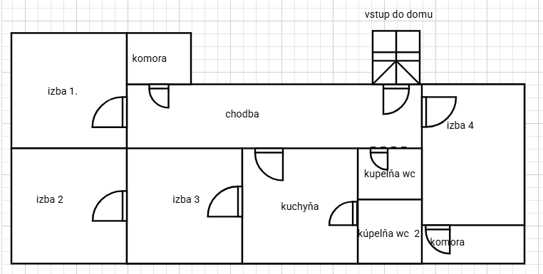4.izbový Rodinný dom v obci Hul - 6