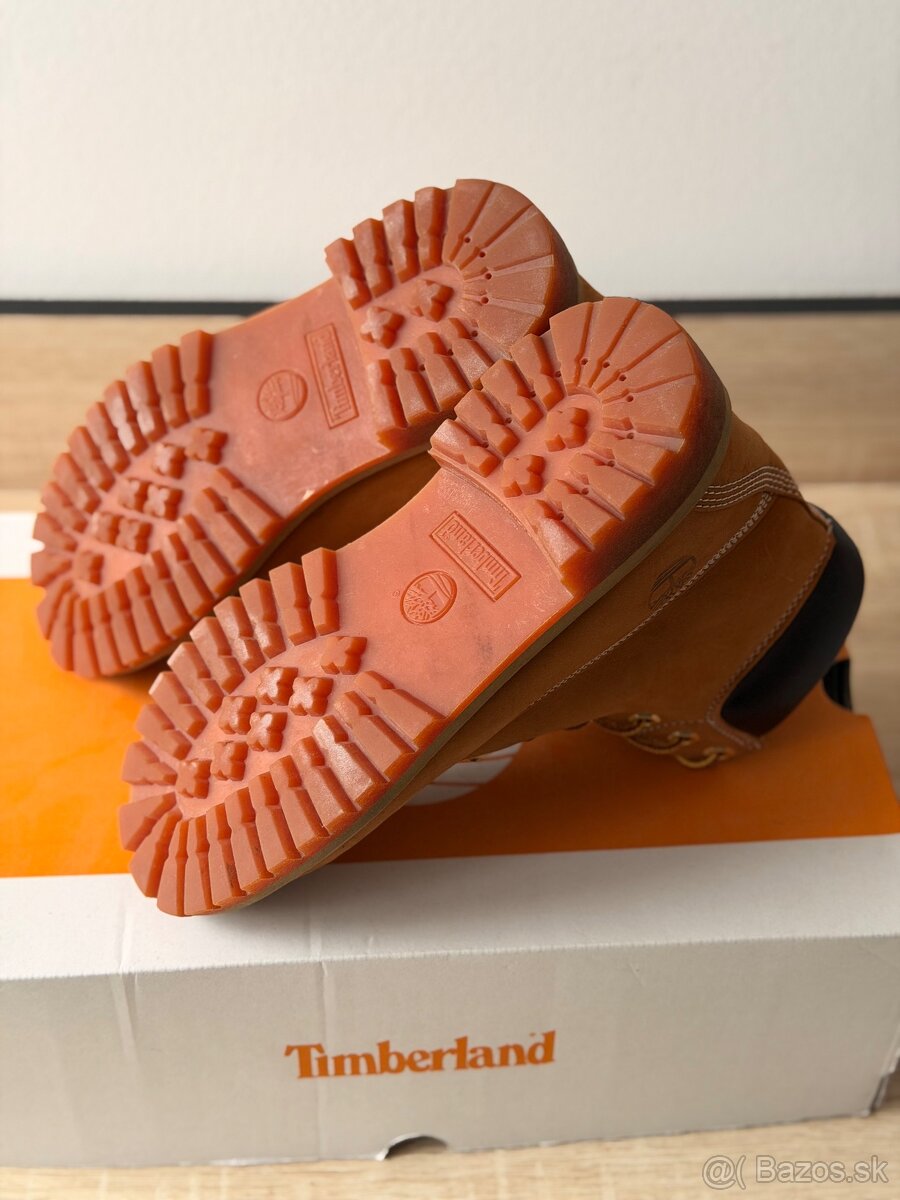 Kožená obuv Timberland - 6