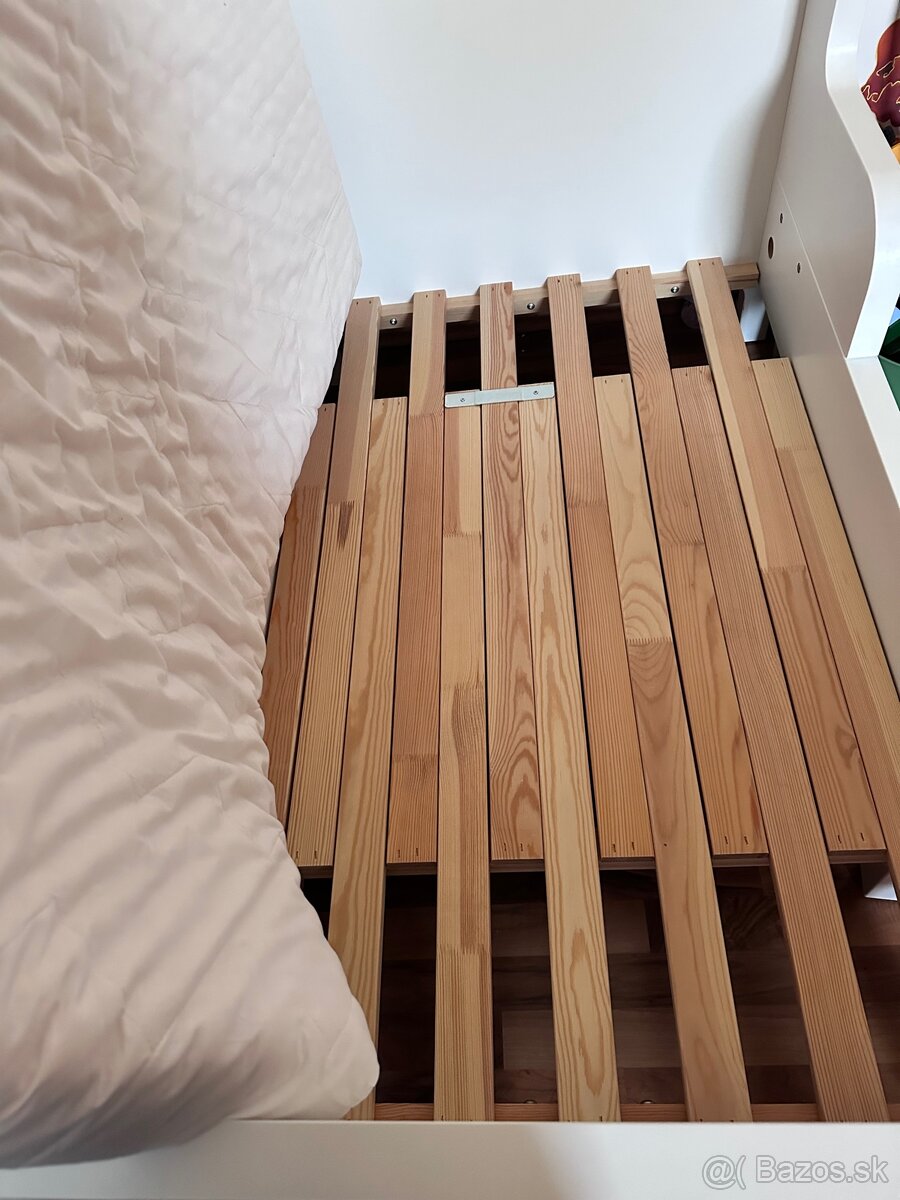 Rastúca detská posteľ IKEA BUSUNGE biela - 6