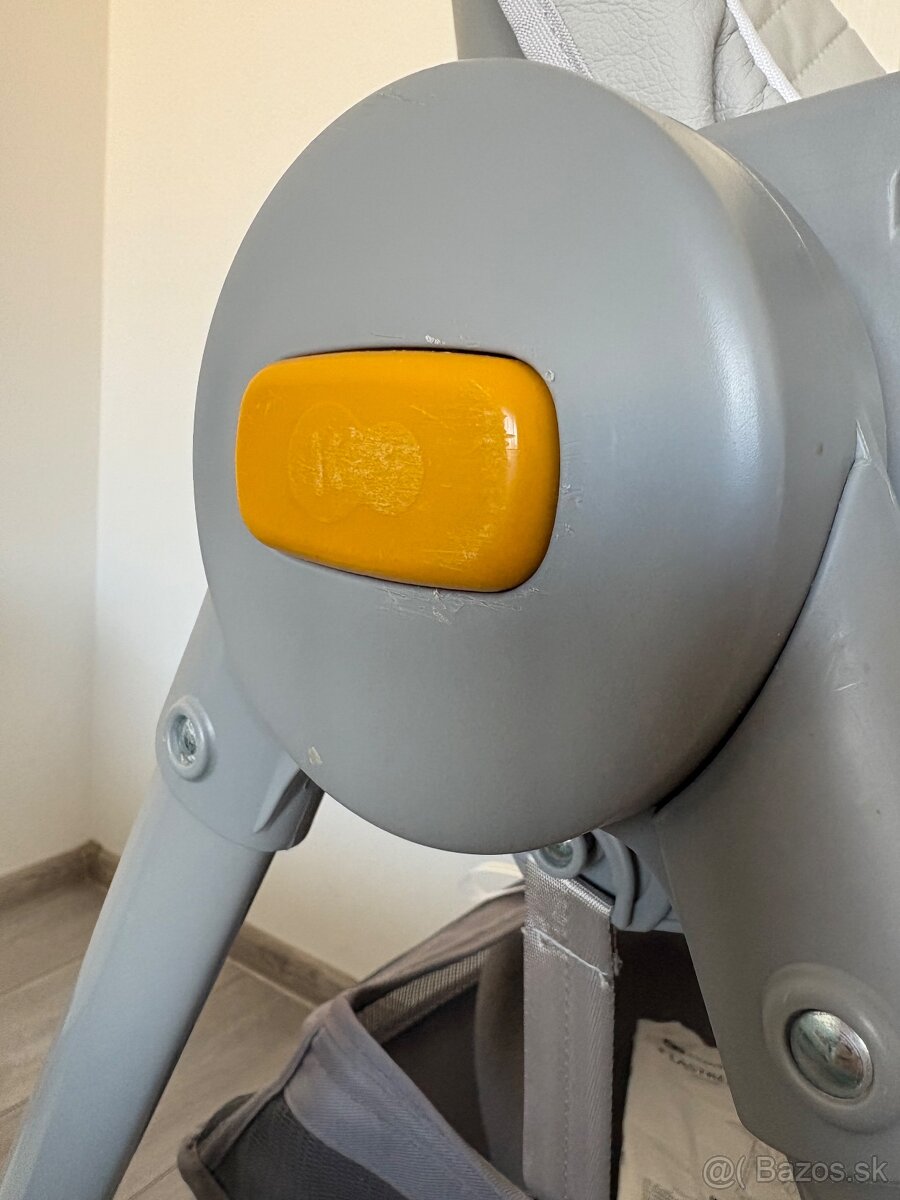 Jedálenská stolička Kinderkraft Lastree Grey 2v1 - 6