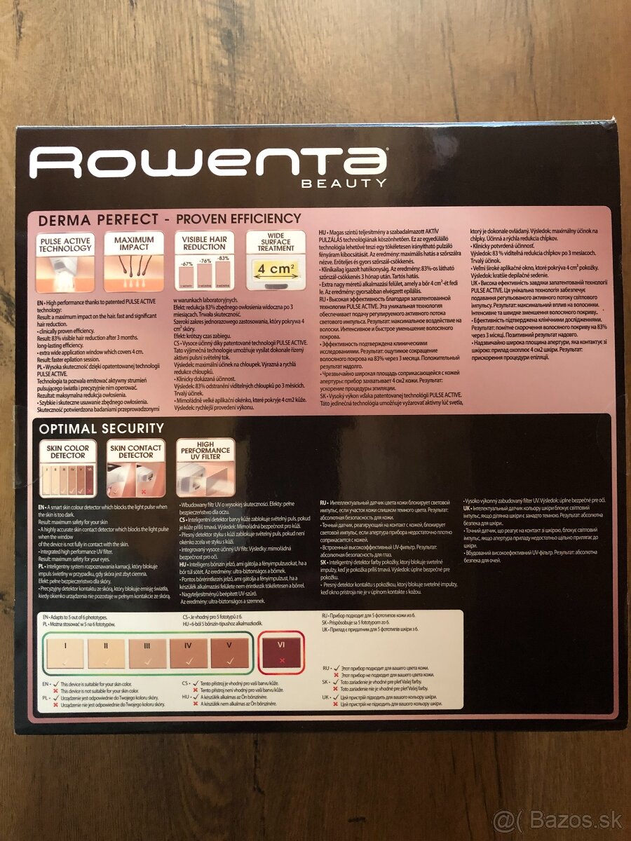 IPL epilator Rowenta - 6