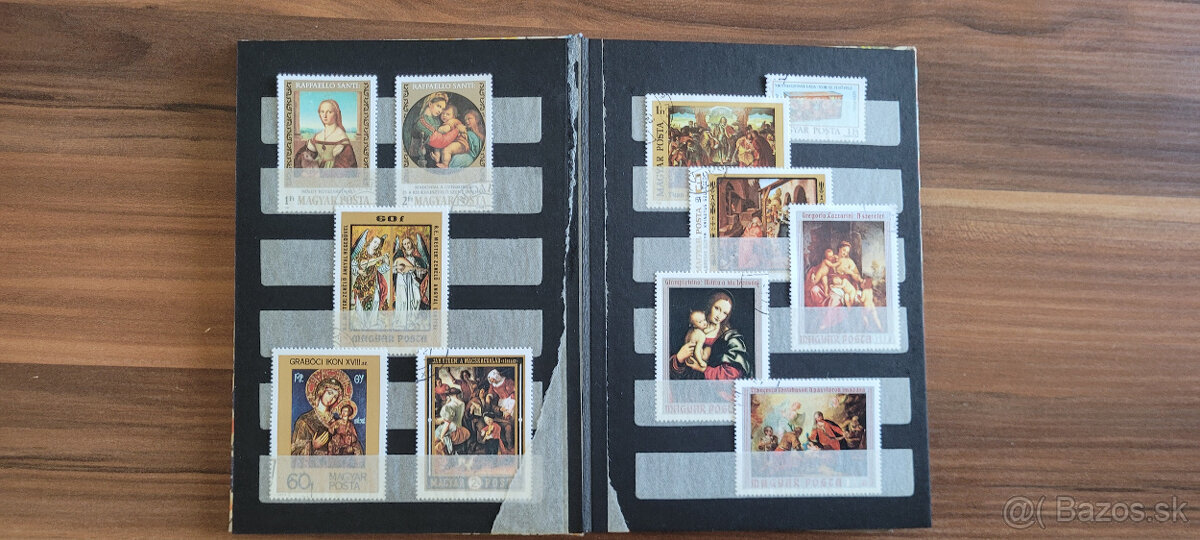 začatá zbierka Maďarska v malom hrubom albume - 6