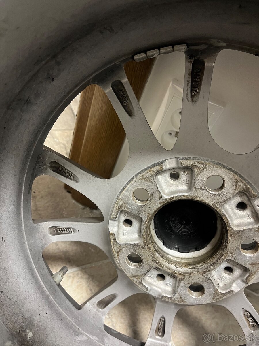 Bmw disky R16 5x120 + pneumatiky - 6