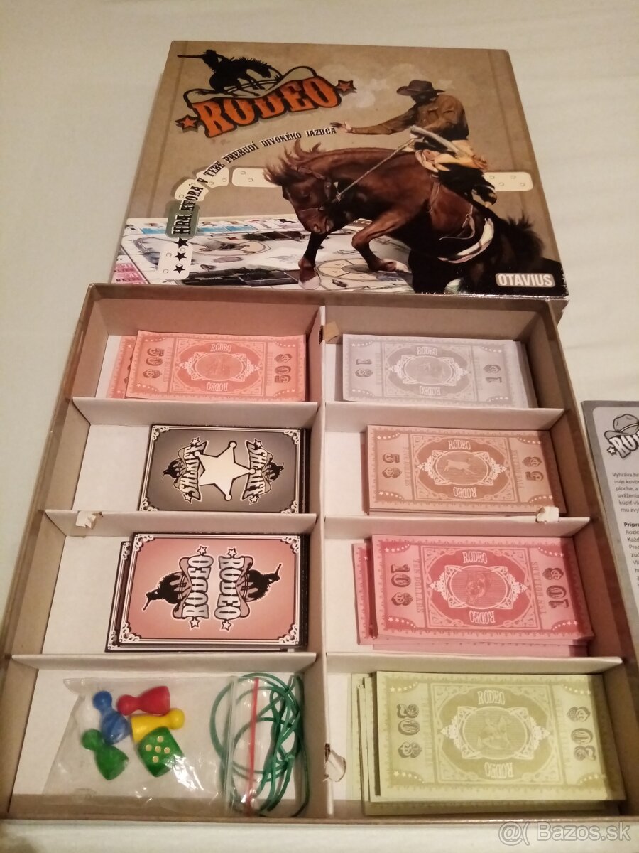 Predám spoločenskú hru RODEO - 6