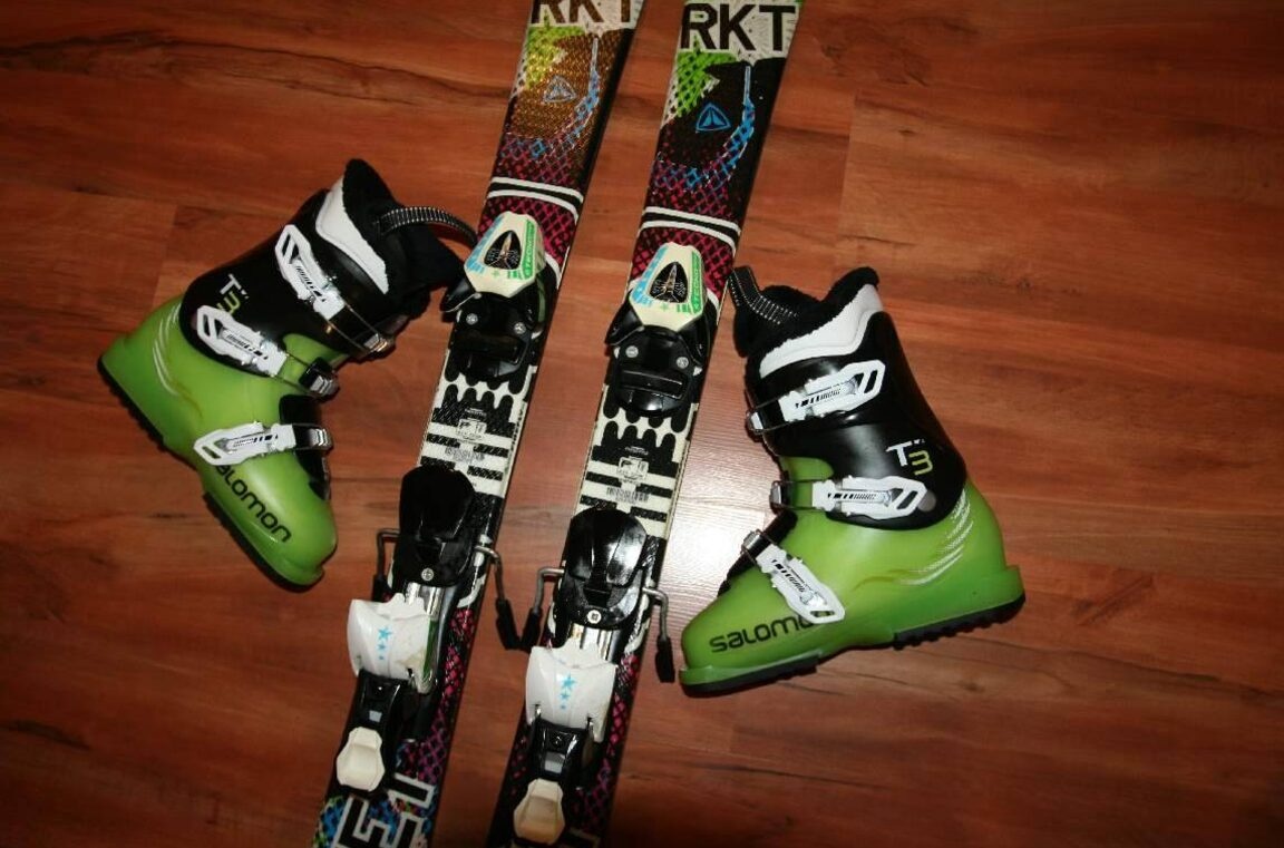 lyže Firefly 115 cm , hadia koža - 6