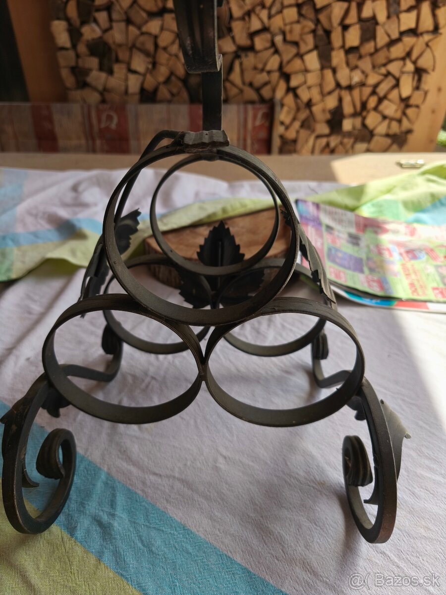 stojan na víno kovový - 6