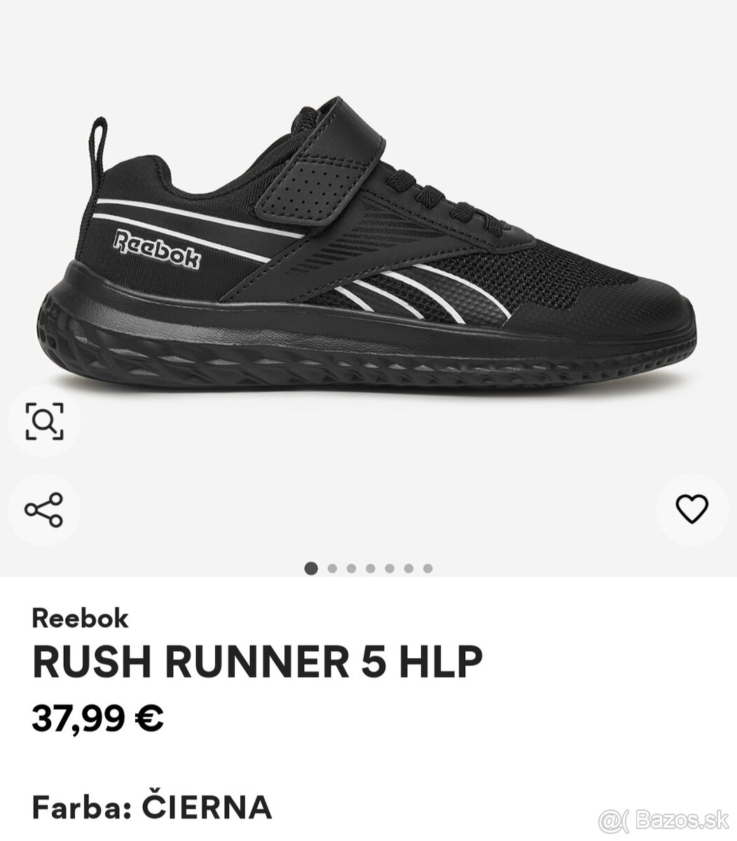 Nové tenisky Reebok veľ. 34 - 6