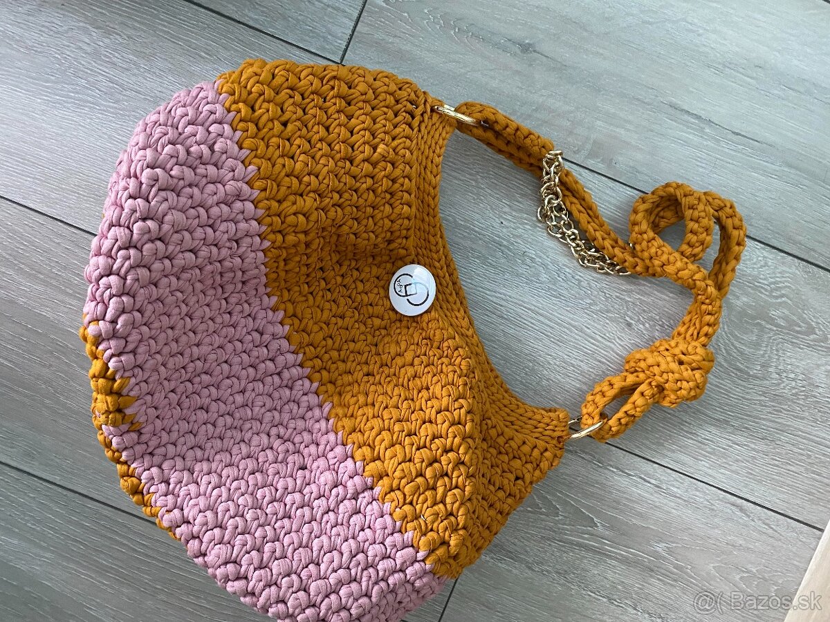 Háčkovaná kabelka - 6