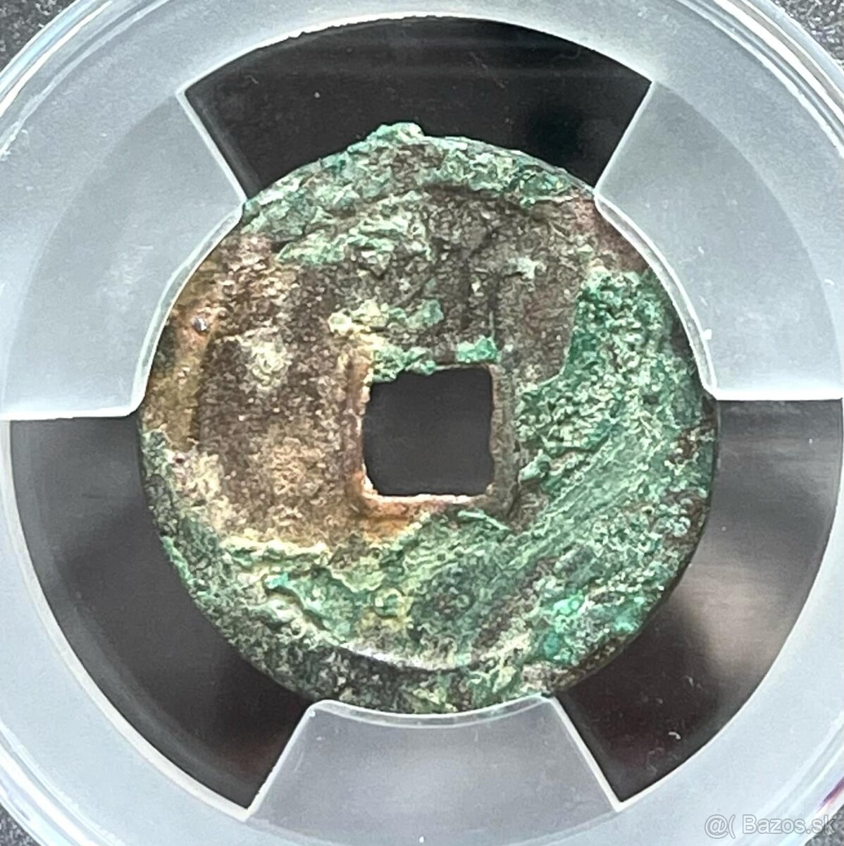 2ks Čínske mince z dynastie Ming 1368-1398 certifikát ACCA - 6