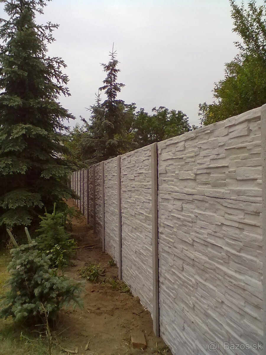 Betónové ploty, pletivá, zvárané siete - 6