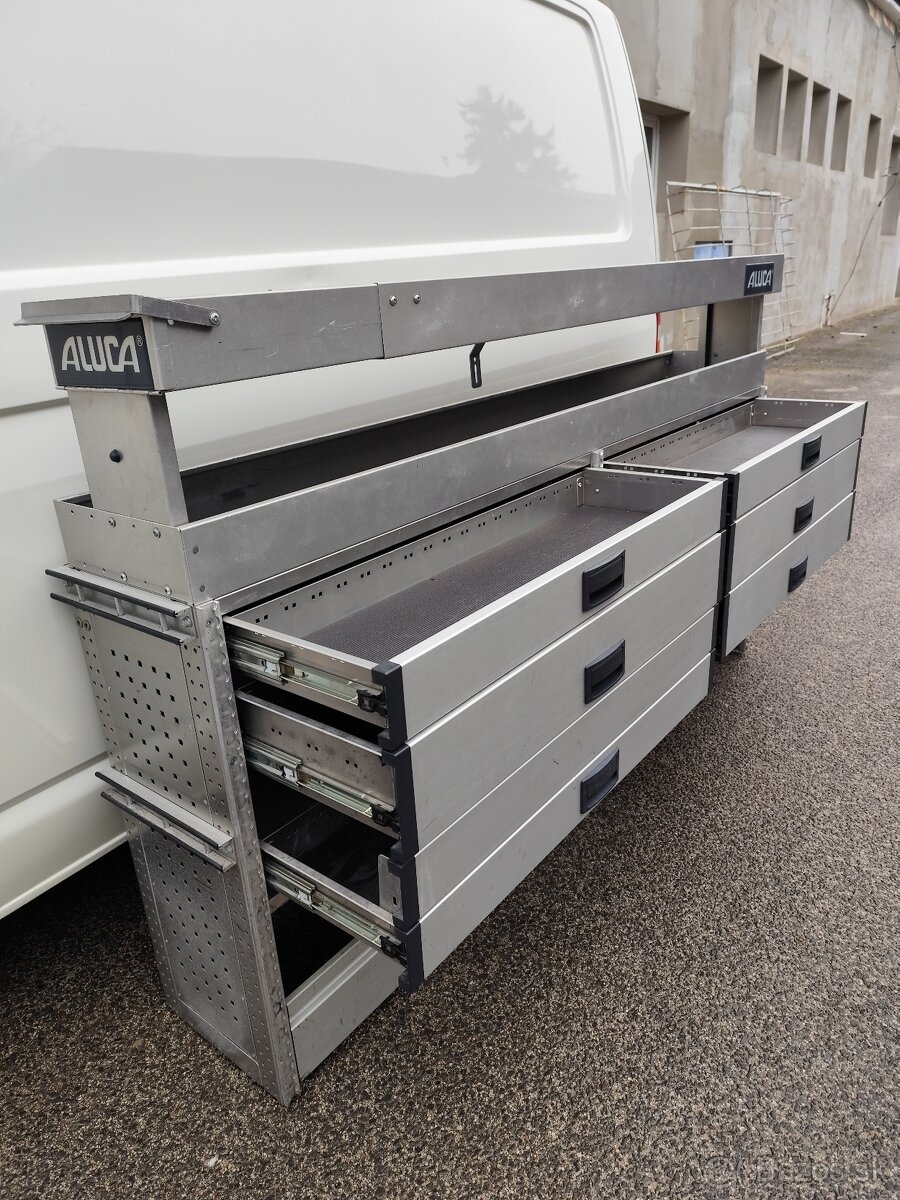 Regále do auta Aluca sada - 6