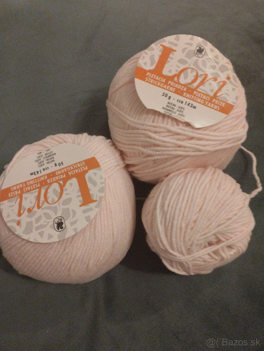 Vlny na pletenie a háčkovanie - 6