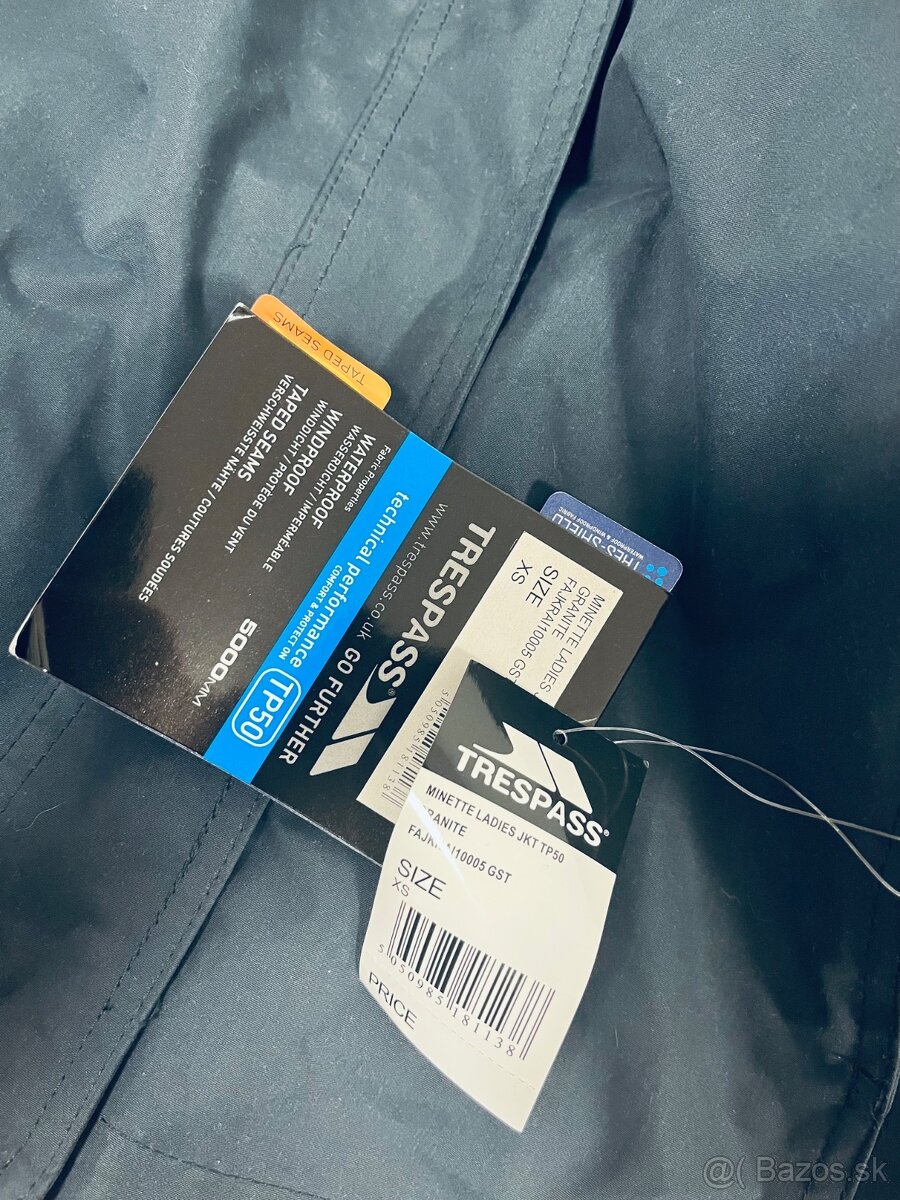 Outdoorová vodeodolná budna Trespass nová vel XS - 6