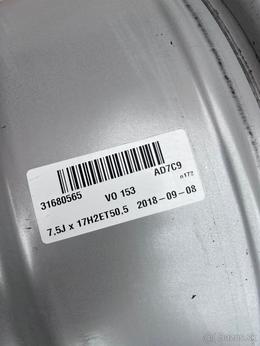 Orig.hliníkové disky Volvo XC40-- R17, 5x108 - 6