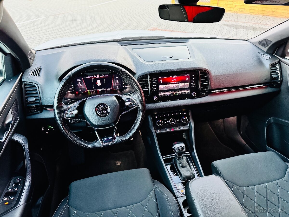 ŠKODA KAROQ SPORTLINE 4X4 2.0 TDi DSG 110KW+FULL LED+ŤAŽNÉ - 6
