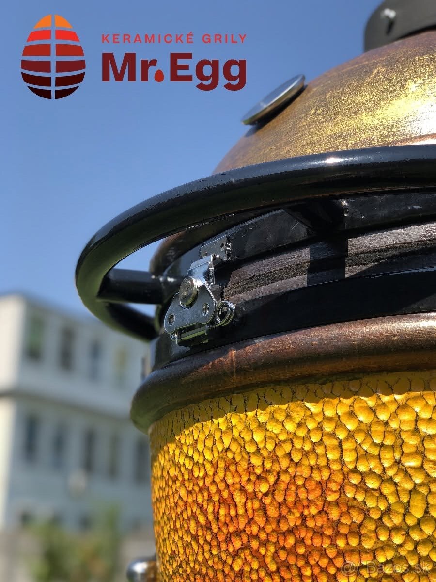 NOVÝ - Keramický grill Mr. Egg - Hammered - 6