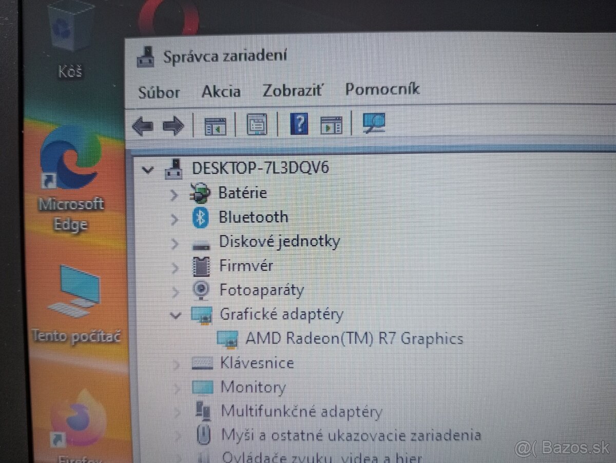 Lenovo thinkpad a475 , 4-jadrový procesor AMD , 8gb ram ,ssd - 6