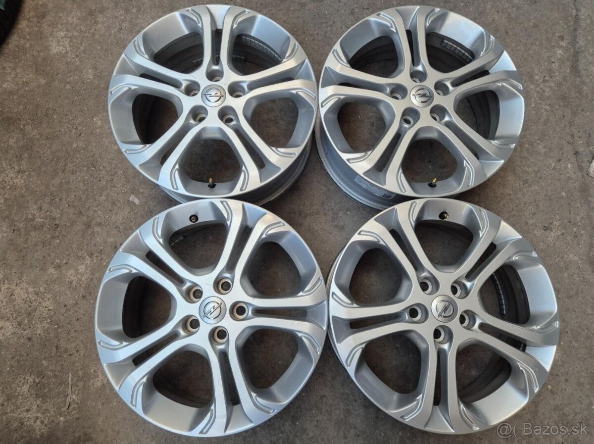 5x115 r17 ET44 x 6,5 elektróny originál OPEL - 6