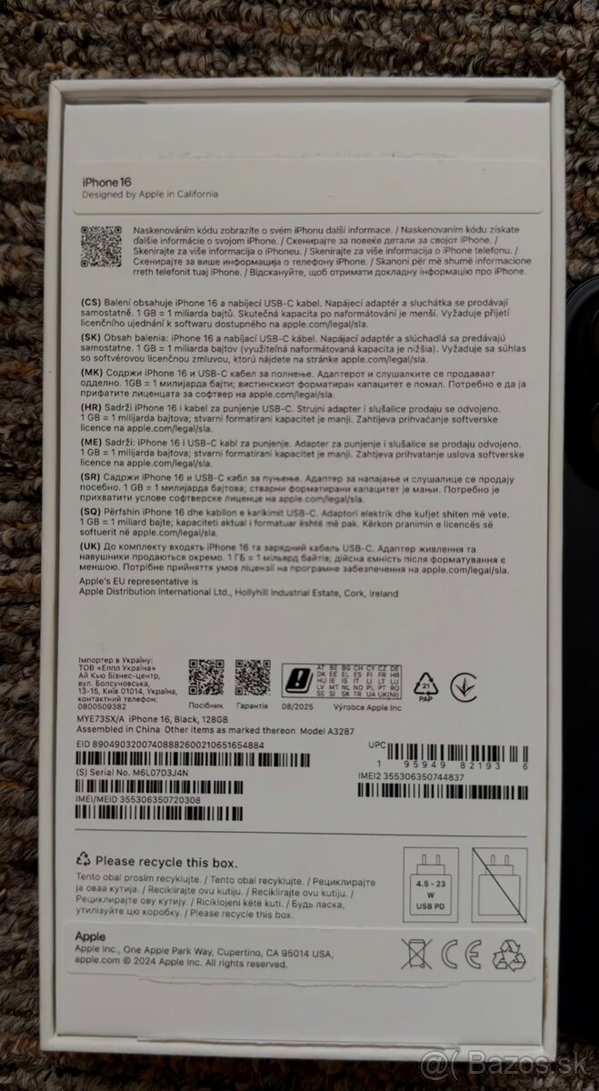 Iphone 16 čierny - 6