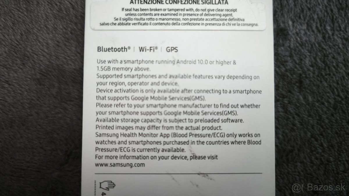 Samsung Galaxy Watch 6 44 mm BT/WIFI/GPS - 6
