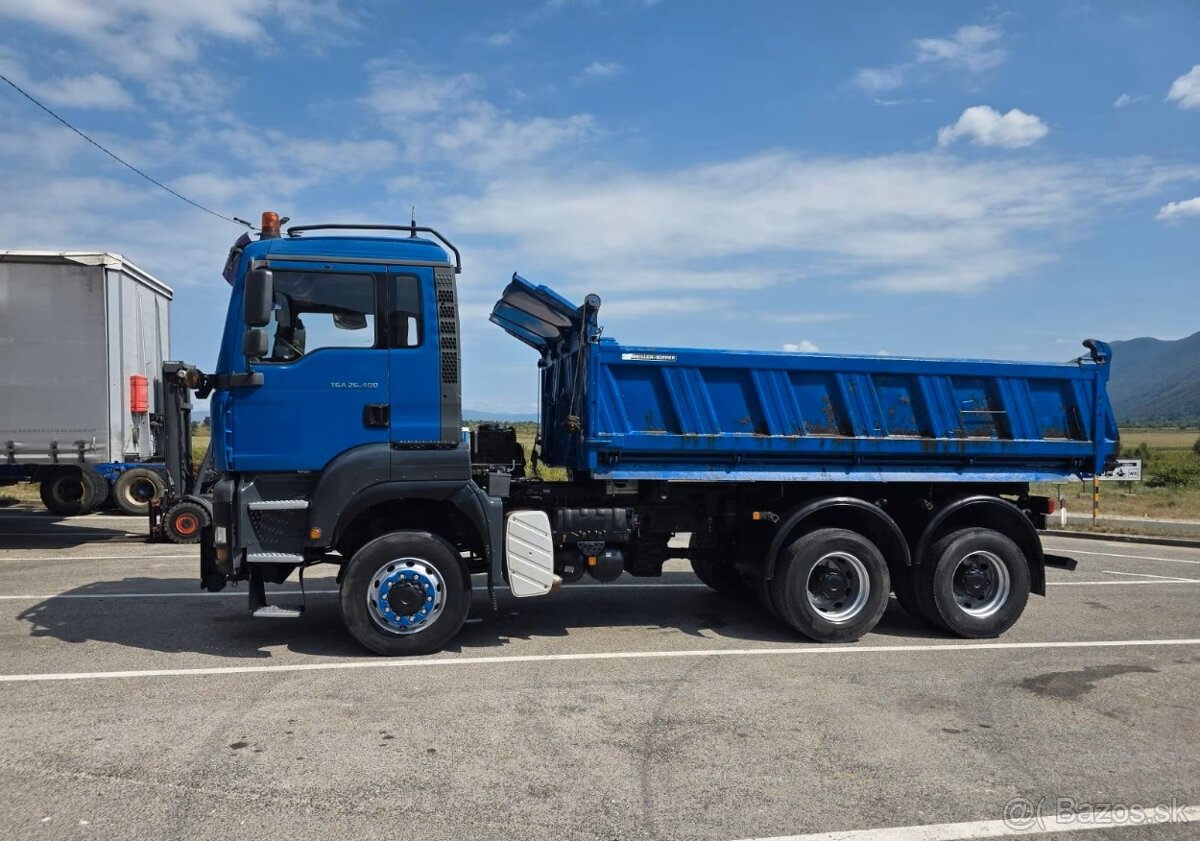 MAN TGA 26.480, 6x6, sklápač - 6