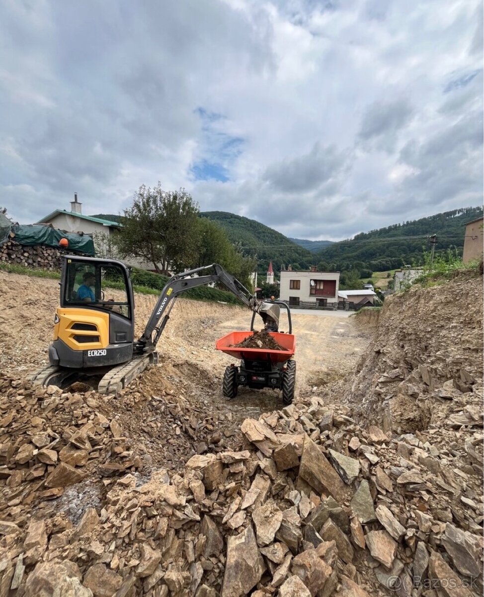 Bager+Dumper+Kladivo Košice-okolie - 6