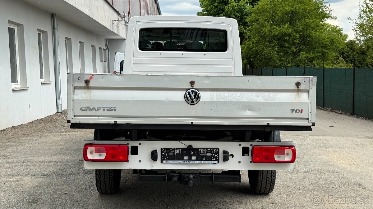 VW Crafter 2,0tdi 103kW, valník 3,55m - 6