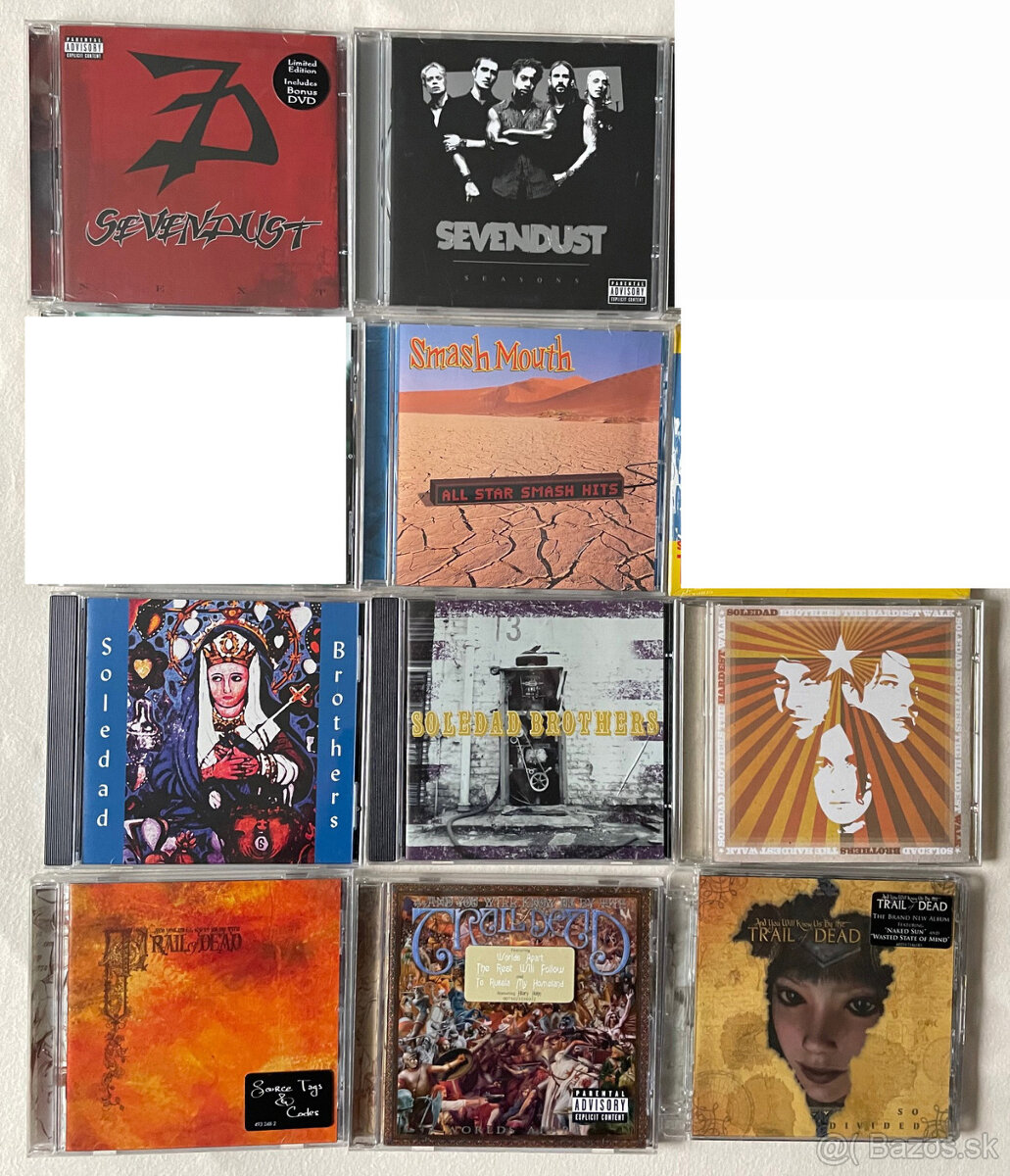 CD rock, metal.... - 6