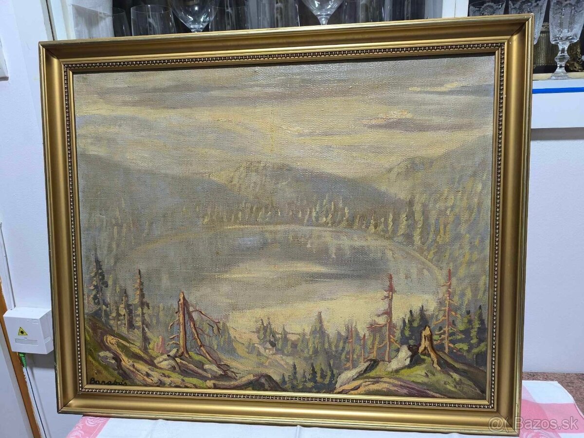 Marton Márkosfavi - olejomaľba na plátne - 6