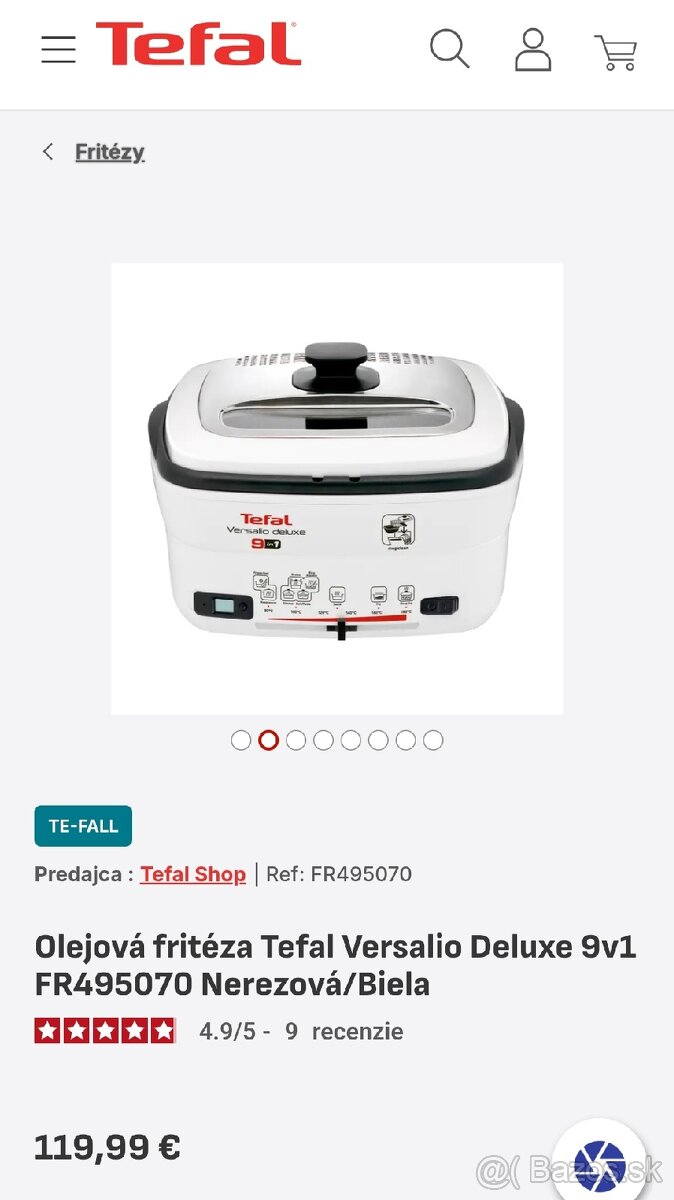 Fritéza Tefal Versalio De Luxe - 6