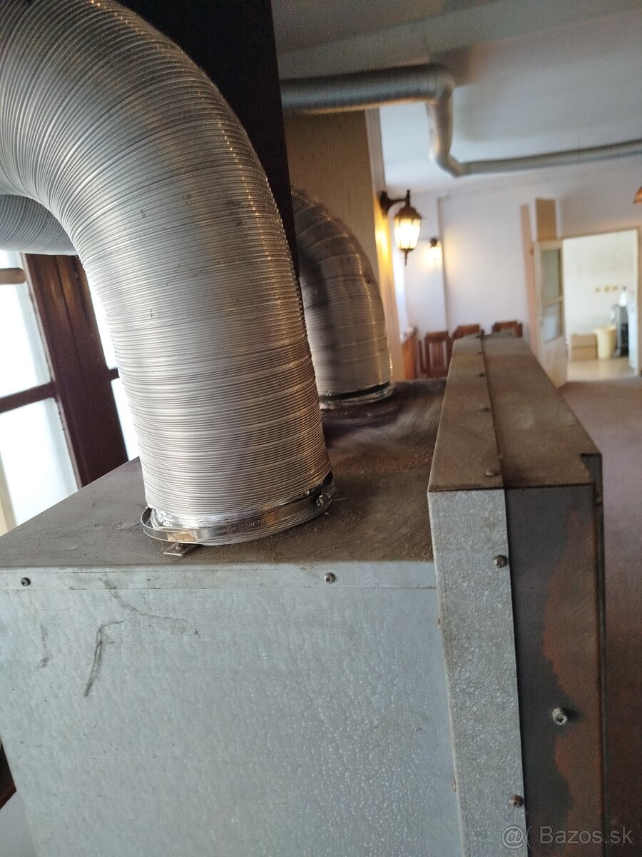 Predám krbovu vlozku teplovzdušnu. Značky KALFIRE - 6