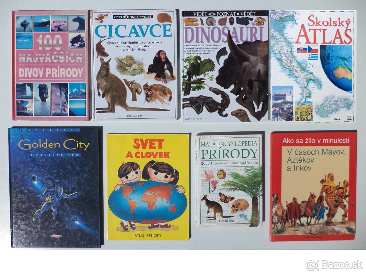 detské encyklopédie 1 - 6