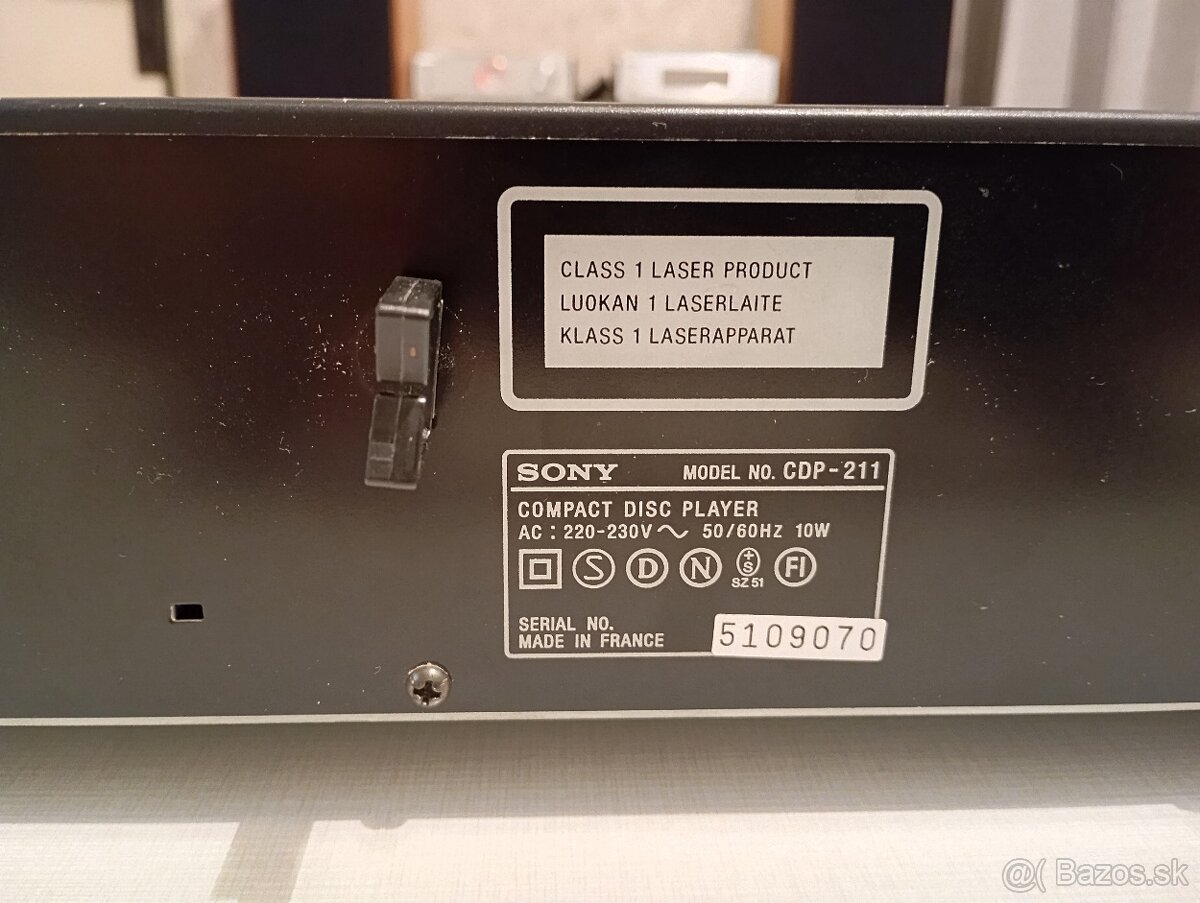 cd player SONY CDP-211 - 6