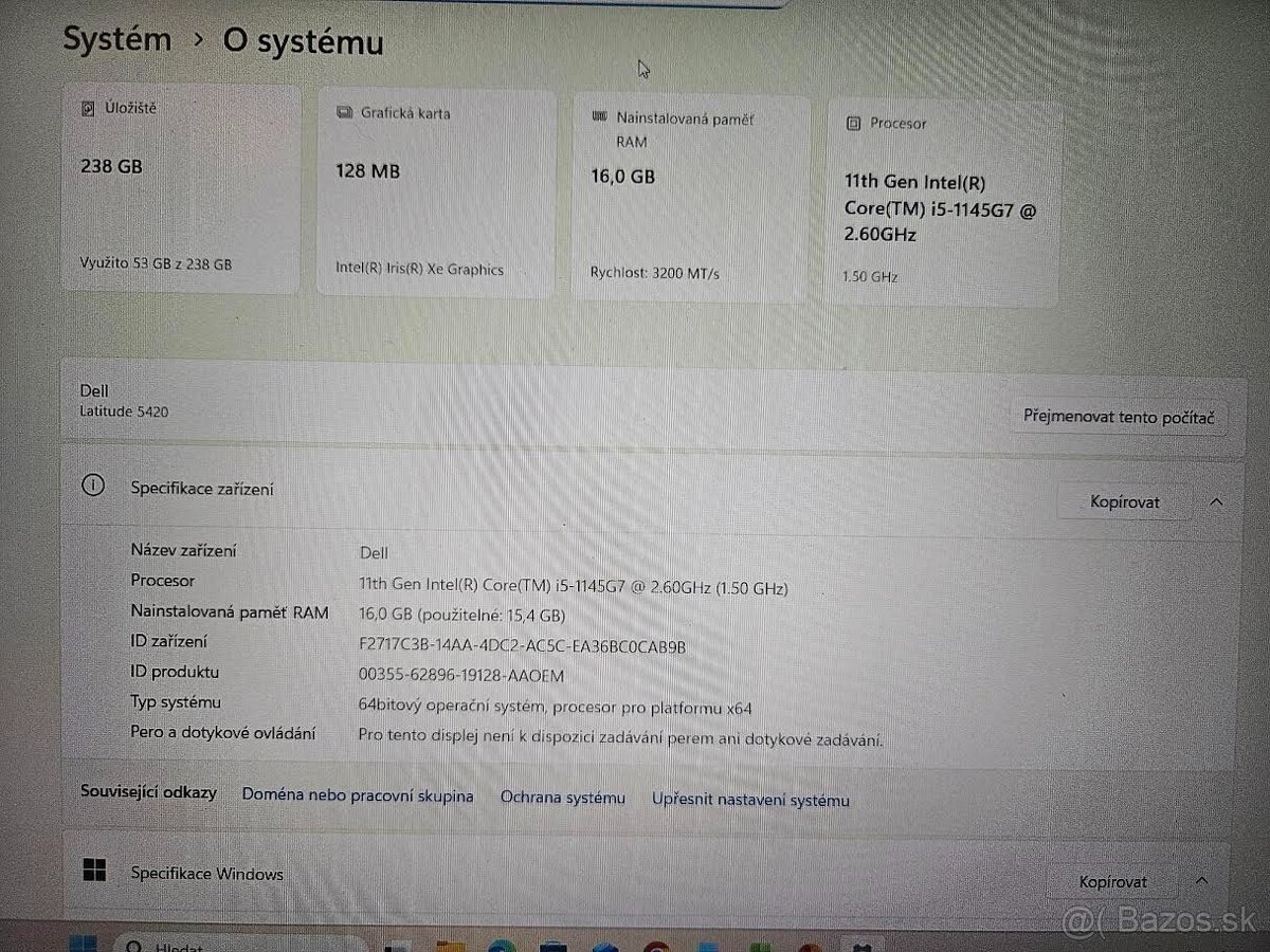 💻 Predám Dell Latitude 5420 – spoľahlivý pracovný notebook - 6