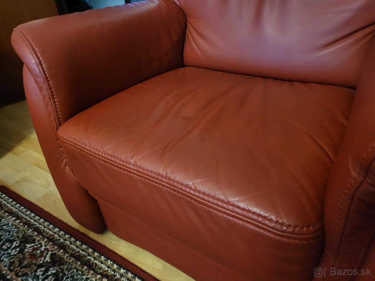 Kožená sedacia súprava - 6