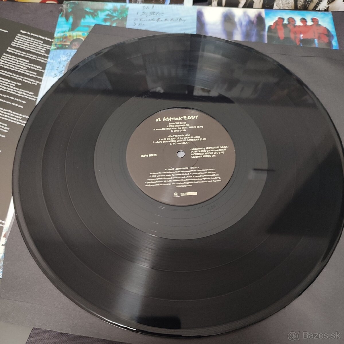 LP U2 Achtung Baby - 6