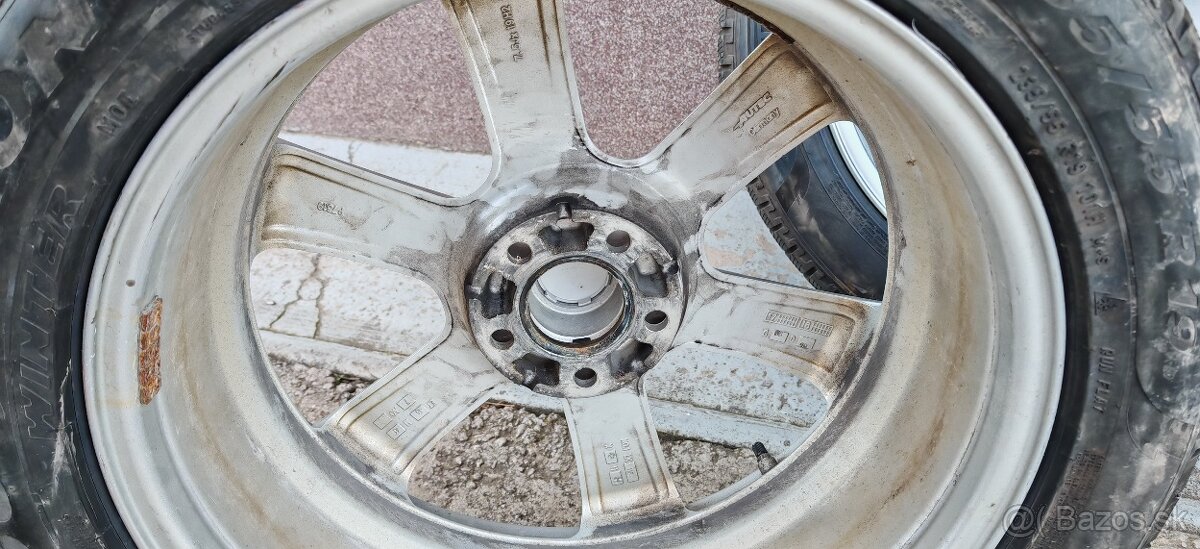 ALU Autec 5x112 a zimné Pirelli Scorpion 235/55 R19 - 6