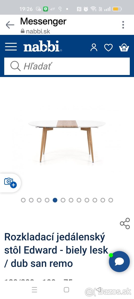 Jedálenský roztahovaci stôl - 6