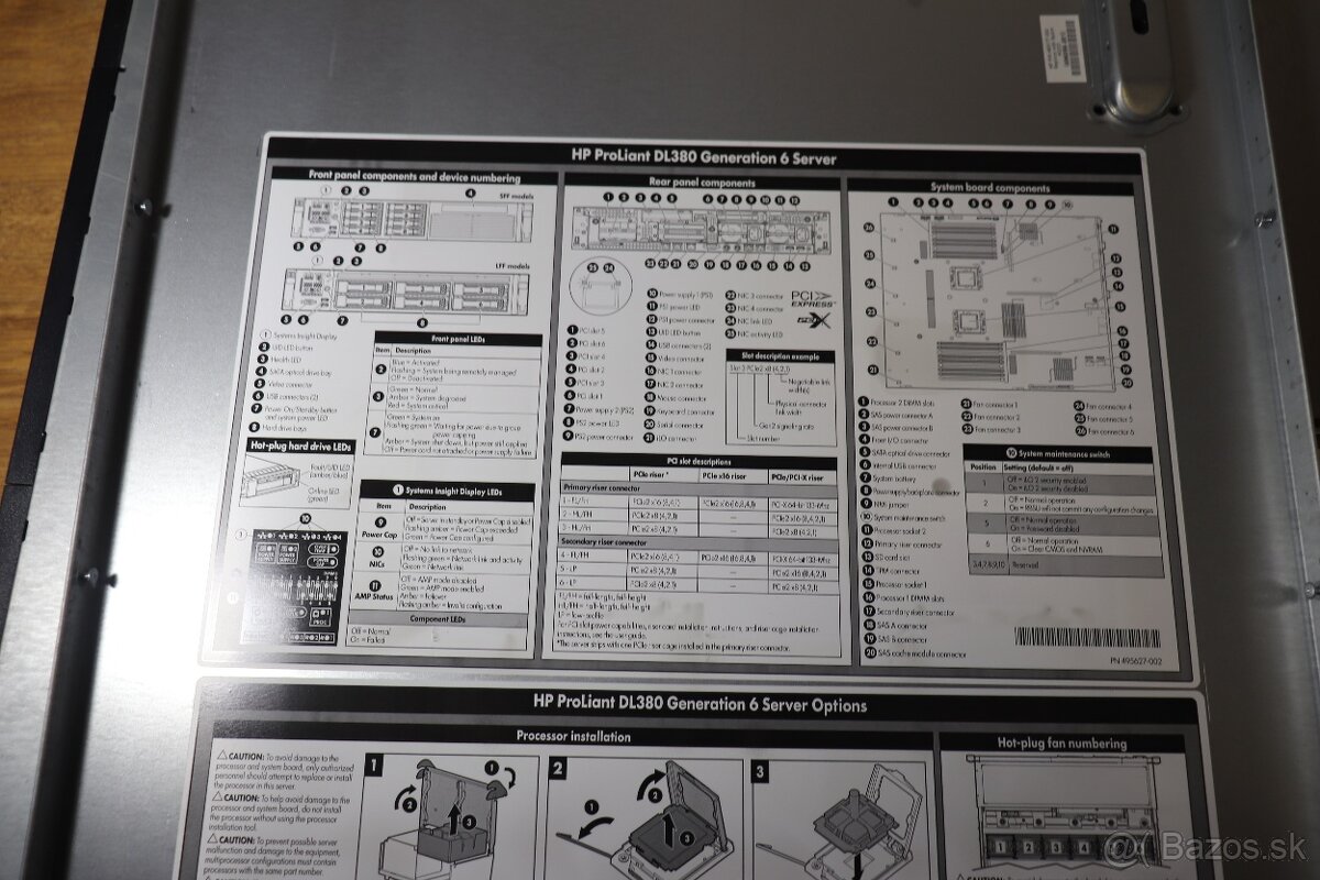 Server HP ProLiant DL380G6 - 6
