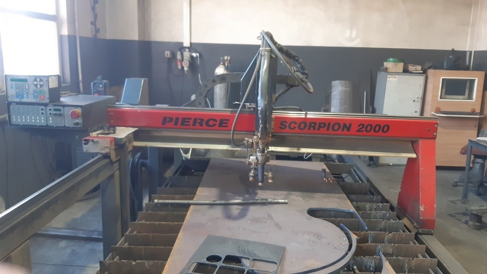 CNC plazma Pierce Scorpion 2000 - 6