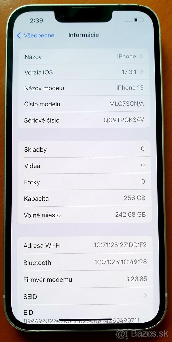 iPhone 13 256 GB Starlite biela - 6