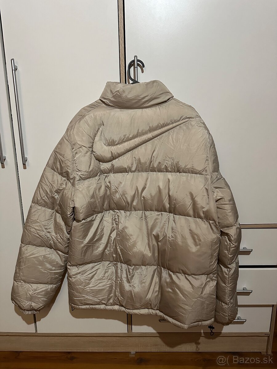 Zimná bunda Nike - krémovo bežová XL/XXL - 6