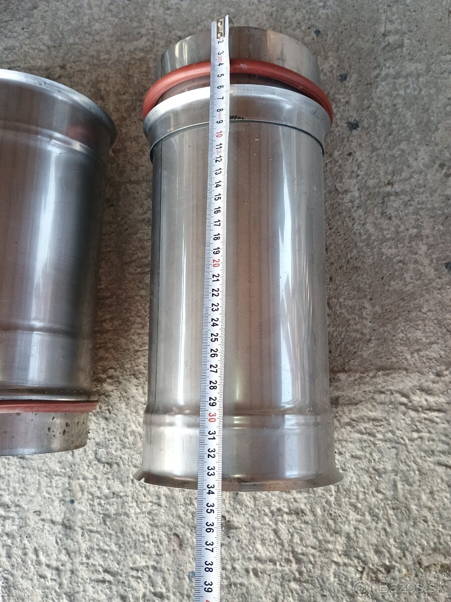 Nerezove rury priemer 150" - 6