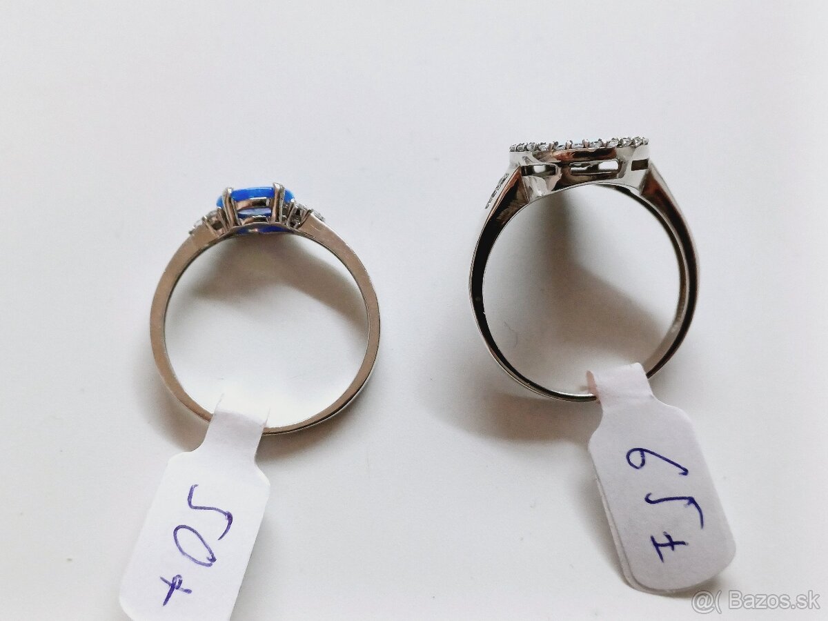 Krasne strieborne prstene s opalom - 6