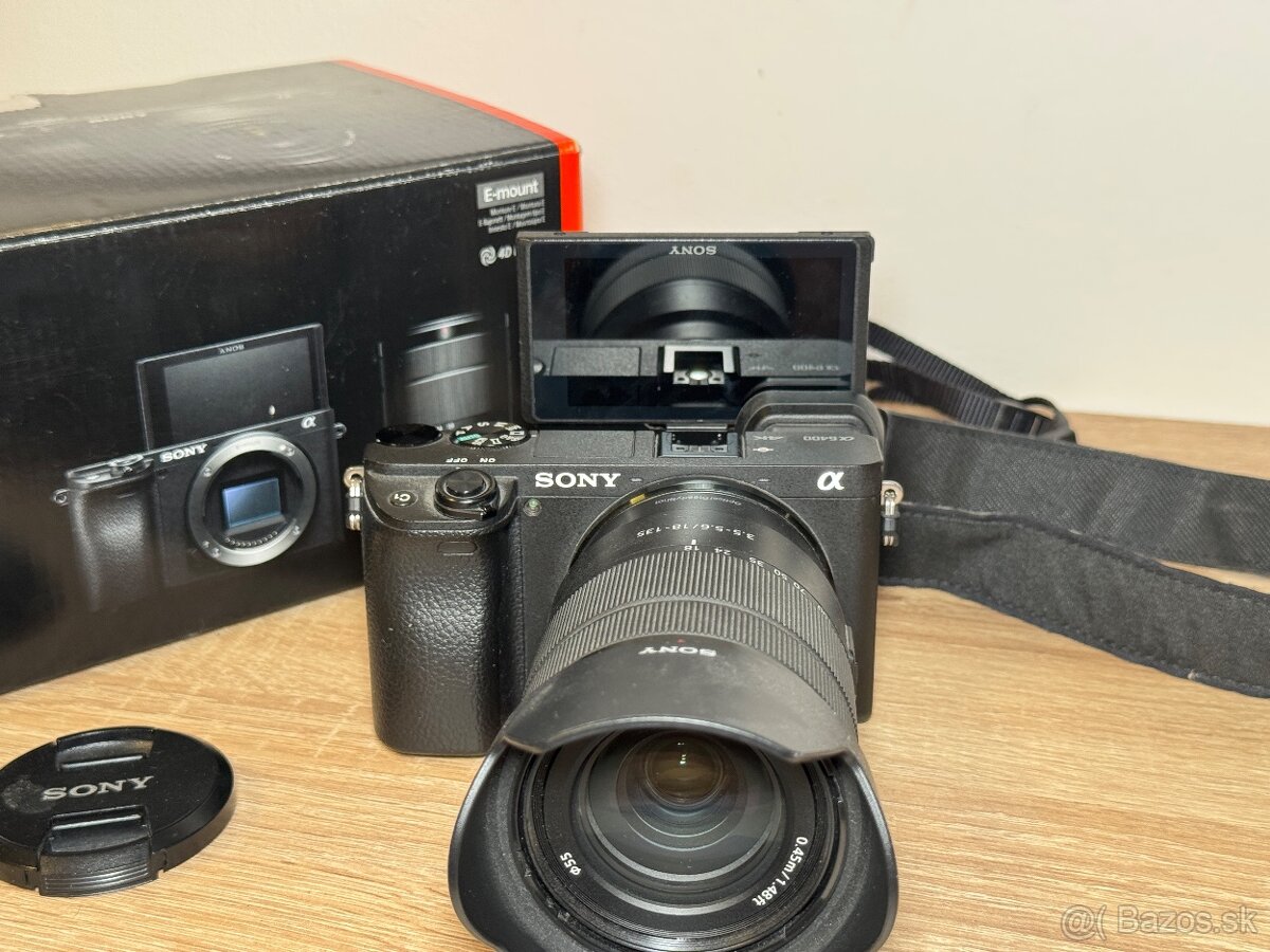 Predám Sony A6400 s objektívom 18-135mm - 6