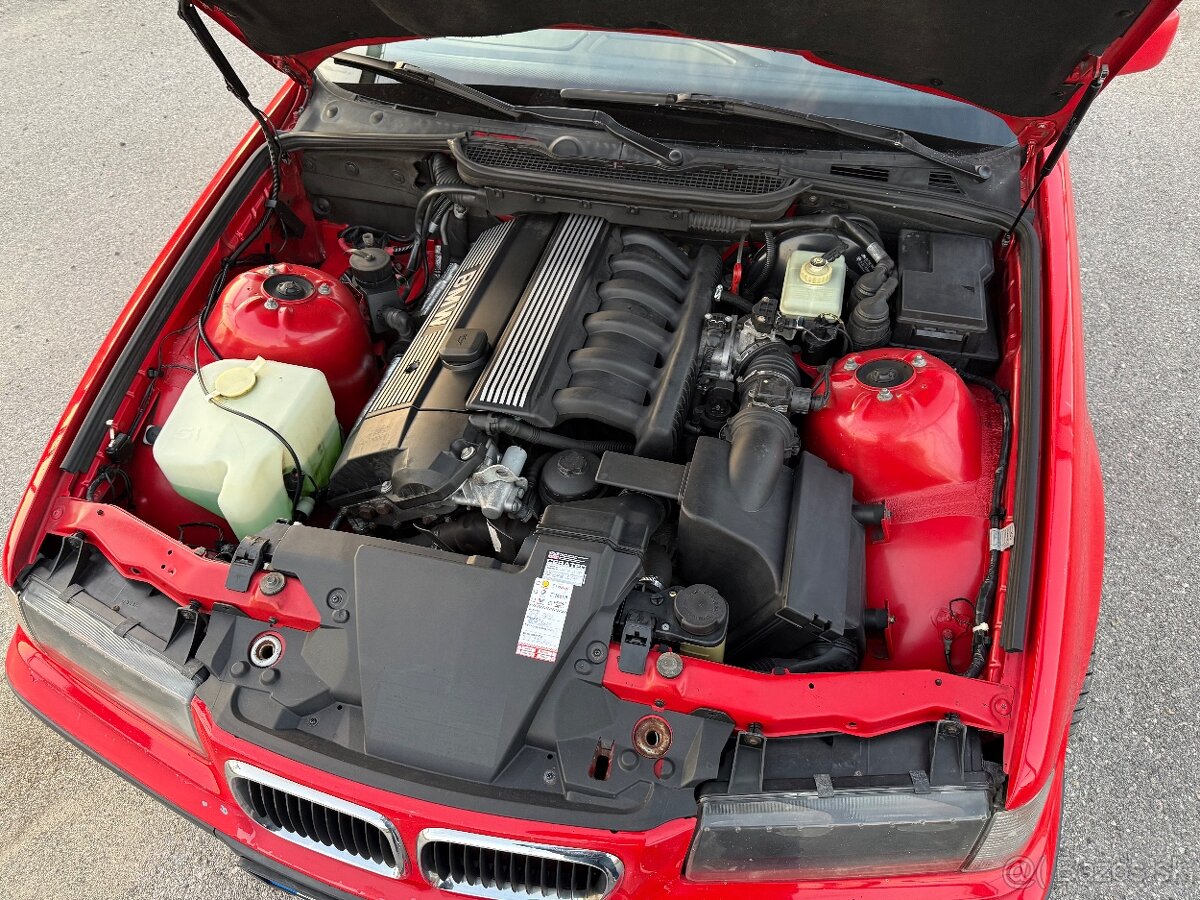 Predám BMW 323Ti, e36 Compact, M52B25, - 6
